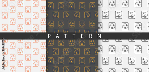 Abstract New pattern background colorful minimal geometric patterns set Free Vector 