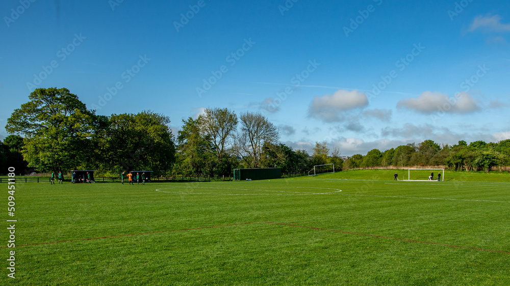 grassroots football pitch