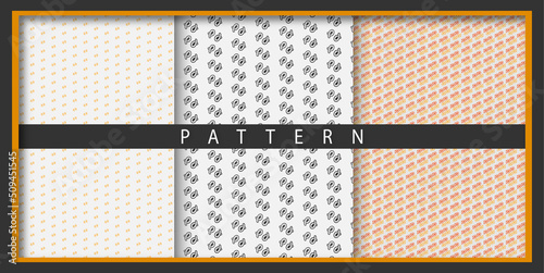 Abstract New pattern background colorful minimal geometric patterns set Free Vector 