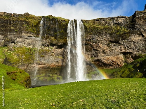 Waterfall in Iceland