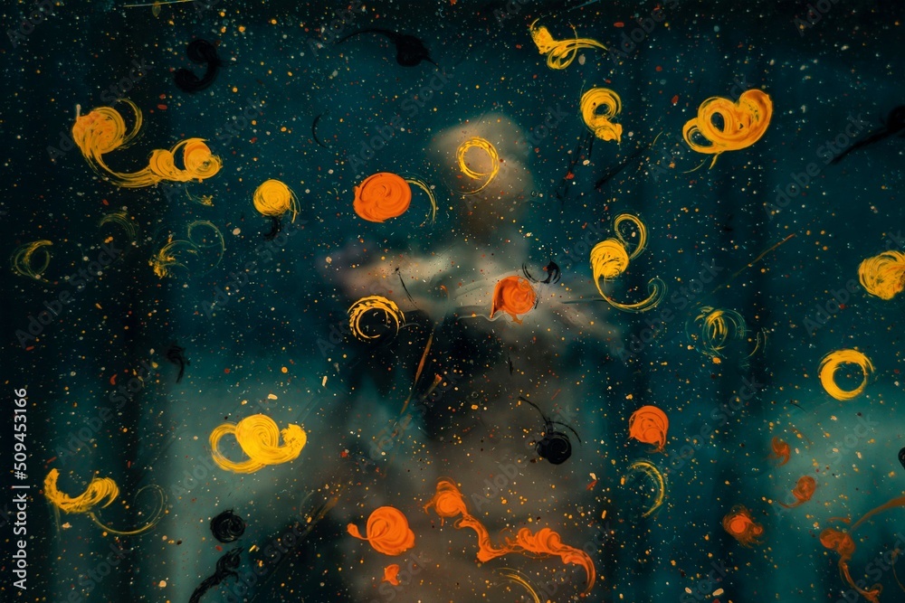 Obraz premium Fantastic art in bright colors