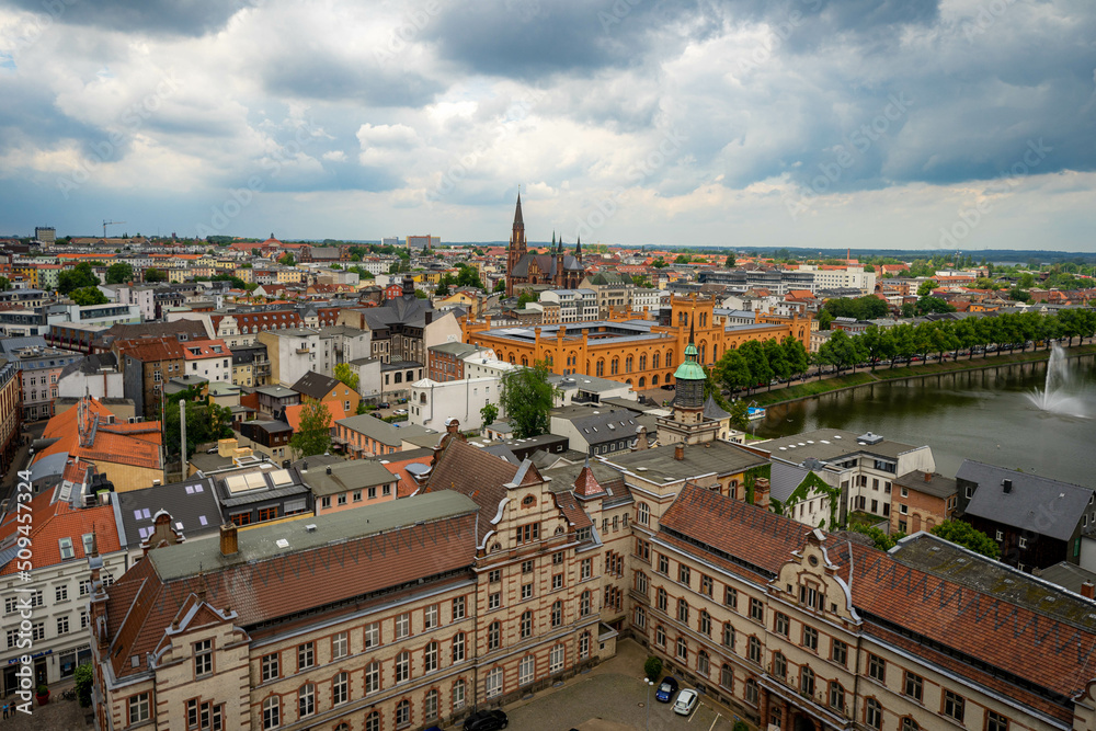 Blick über Schwerin