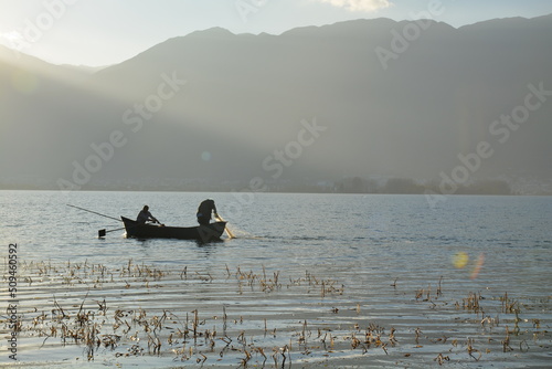 fishing on the lake © Theia