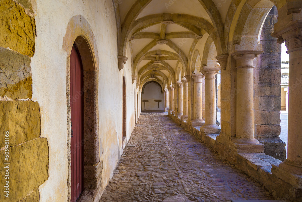 Medieval Templar castle in Tomar Medieval Templar castle in Tomar
