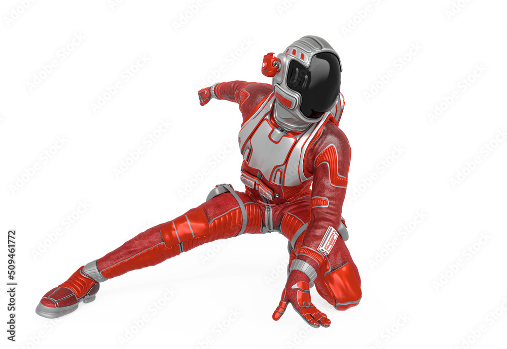 astronaut explorer is ready for some action astronaut explorer is ready for some action