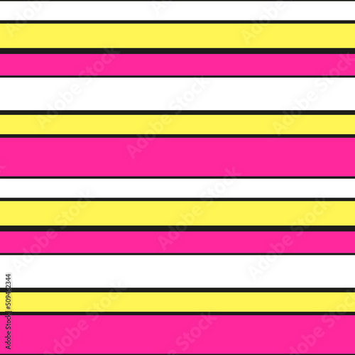 Seamless striped background. Stripes of different colors and widths.