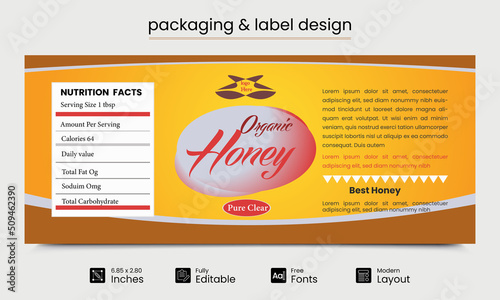 packaging & label design