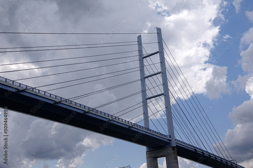 Fototapeta premium Rügendammbrücke bei Stralsund