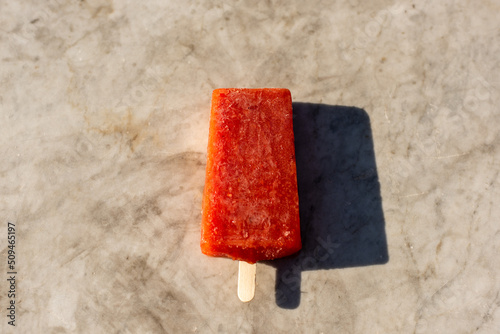 Paleta de mango con chile