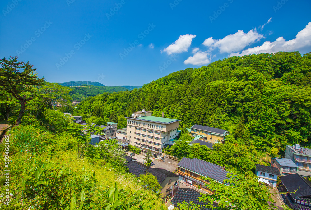 金沢市　湯涌温泉・風景