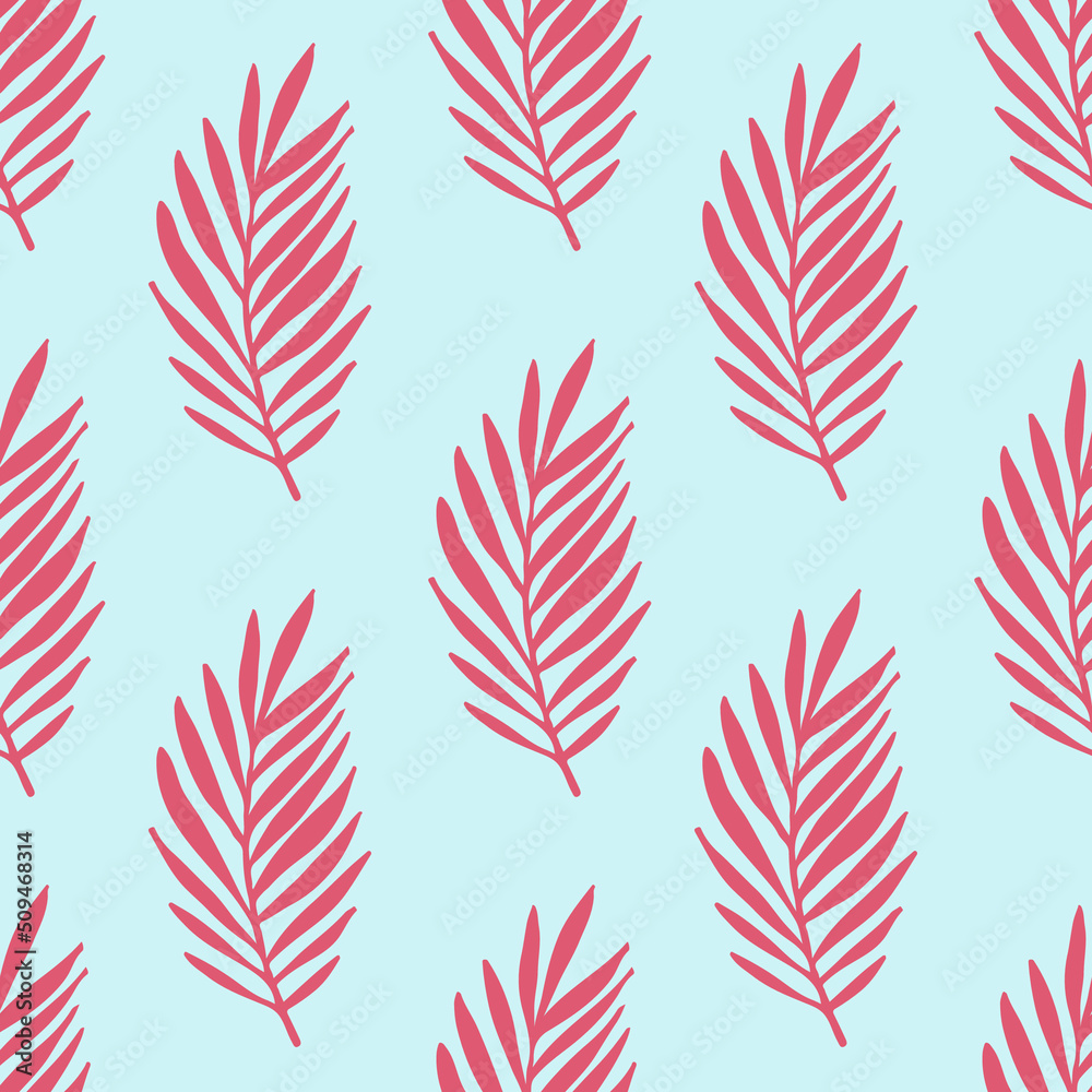 seamless repeat pattern with summer flowers and leafs vector illustration design seamless repeat pattern with summer flowers and leafs vector illustration design