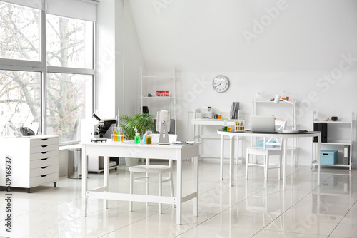 Interior of medical laborat...