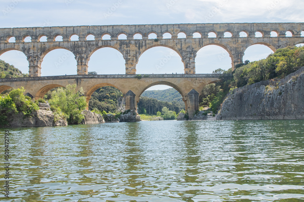 Pont du Gard Aquaduct Roman Ruins