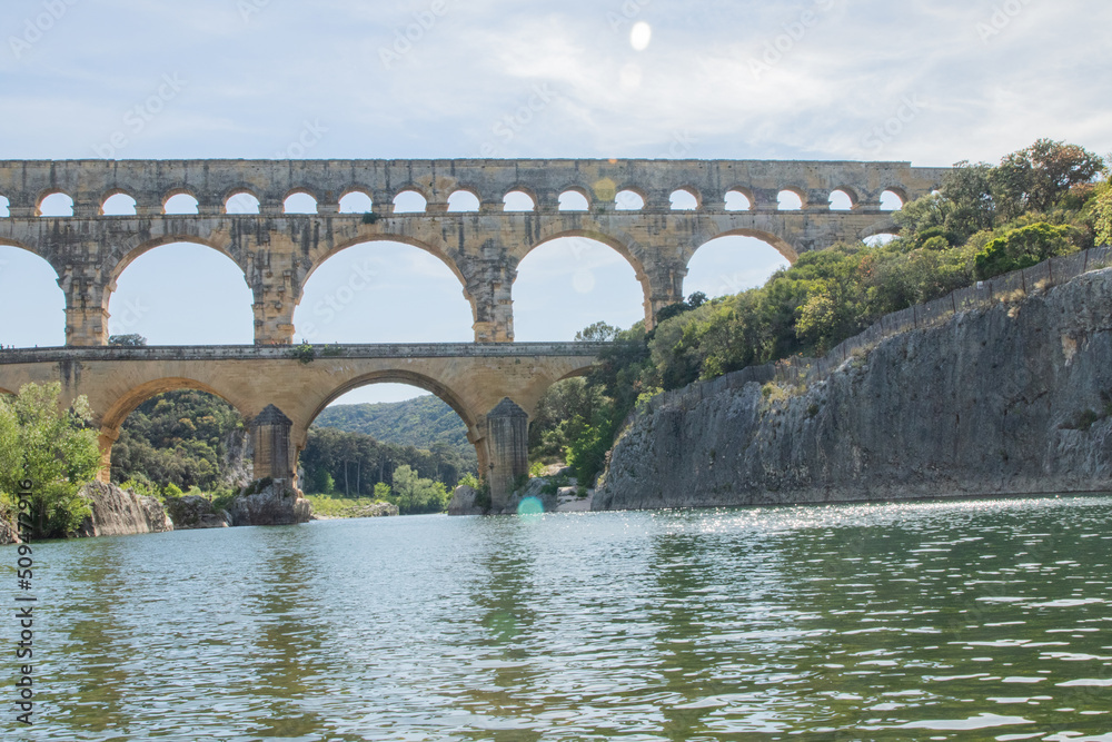 Pont du Gard Aquaduct Roman Ruins