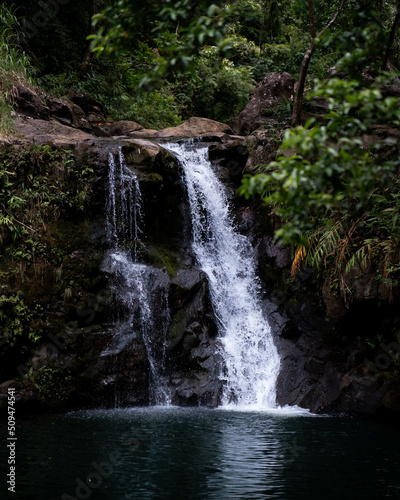 Waterfall mauii photo