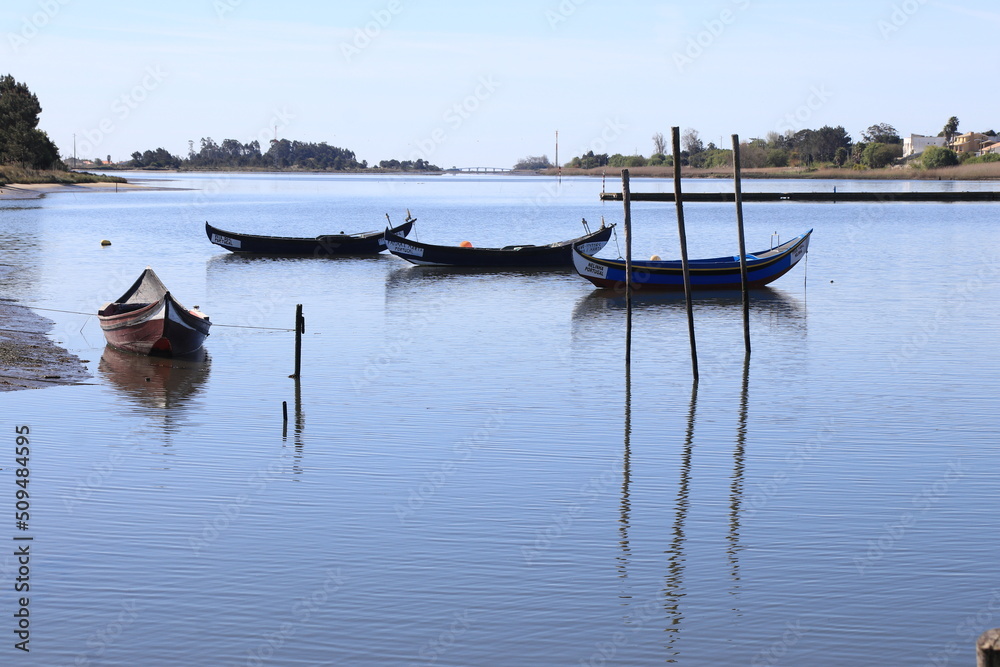 Barcos da ria de Aveiro