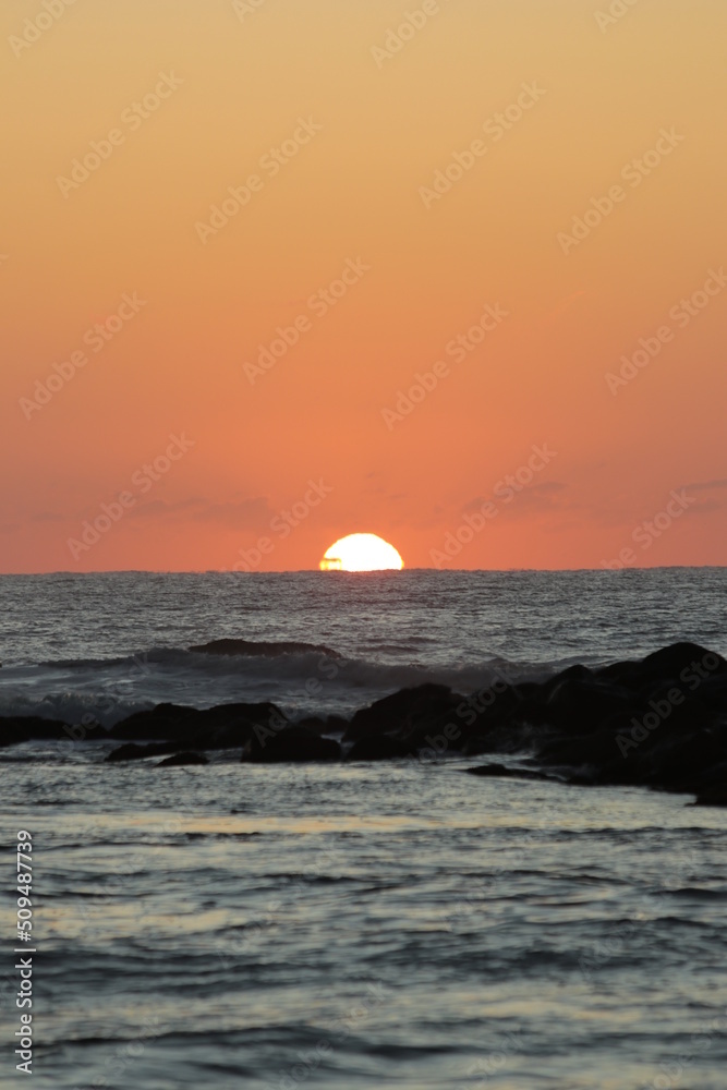 sunrise sea