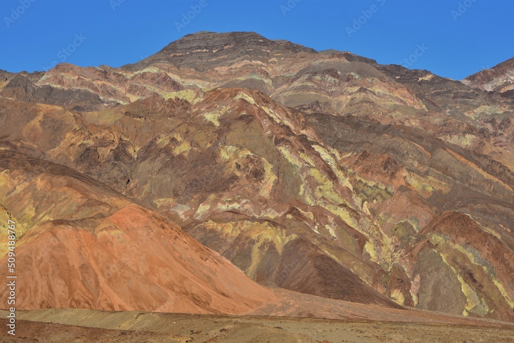 landscape with sky at Death Valley National Park in California