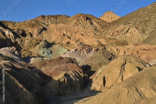 Landscape at Artist s Palette Death Valley National Park in California
