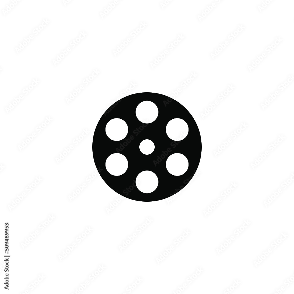 simple movie and video icon