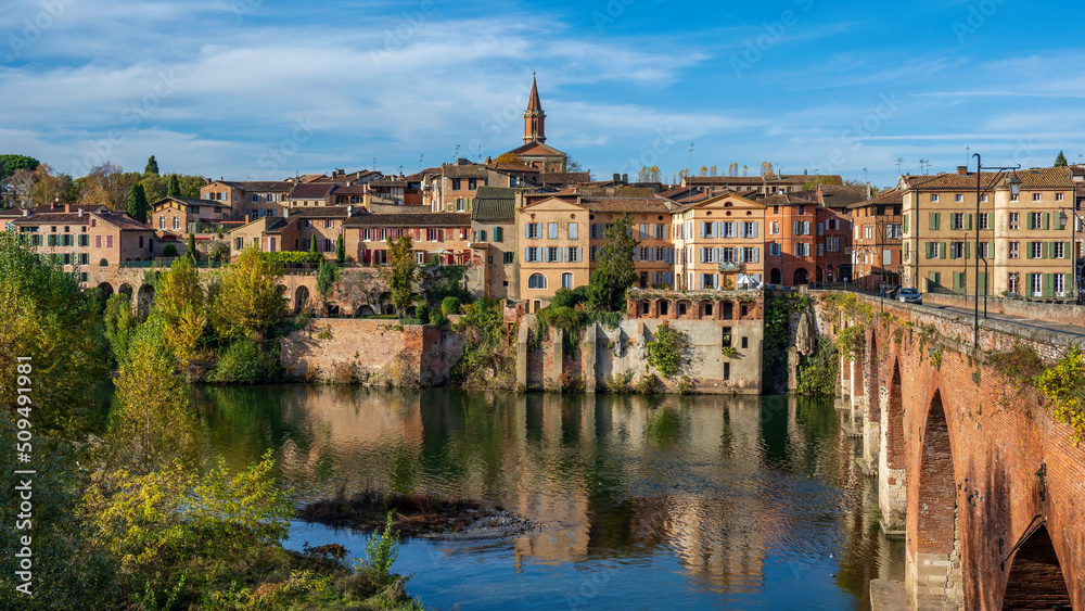 A view of the south side of Albi France