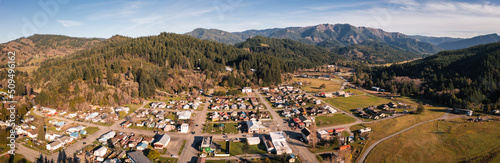 Konstfotografi City of Powers, Oregon in the Rogue River Siskiyou National Forest