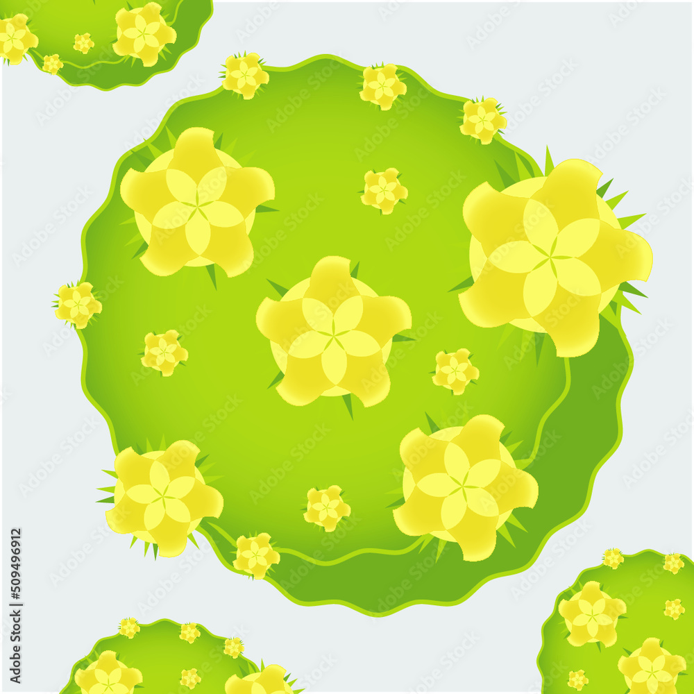 Fototapeta premium spring flowers yellow green