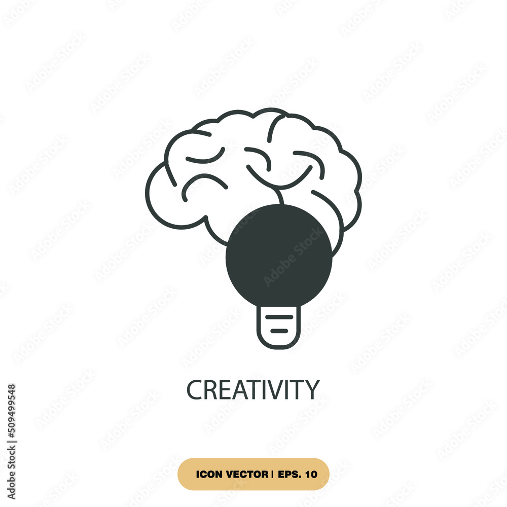 creativity icons symbol vector elements for infographic web creativity icons symbol vector elements for infographic web