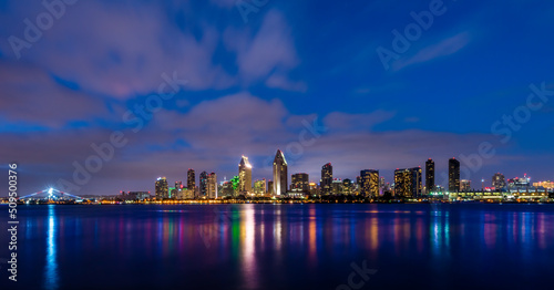 San Diego's Big Sky, Vibrant Reflections 