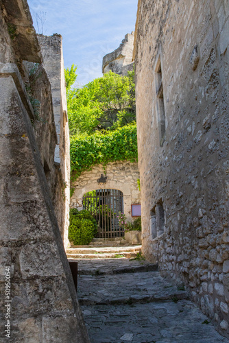 Roman ruins village france