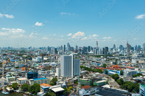 building cityscape in Bangkok city  Thailand