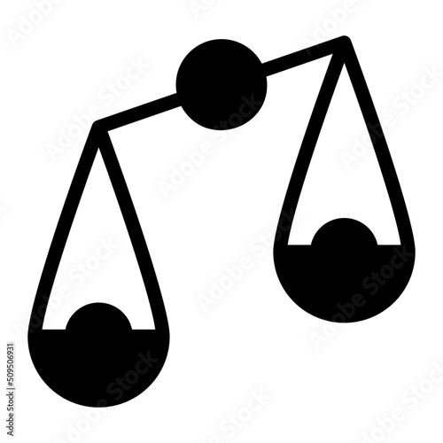 compare glyph icon