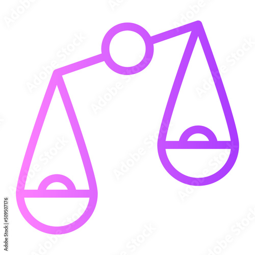compare gradient icon