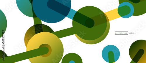 Network concept abstract background. Dots connection. Big data idea. Business template for wallpaper, banner, background or landing