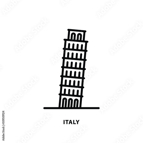 Leaning tower of Pisa photo