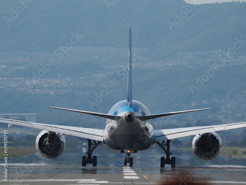 飛行機 アドビストックのデザイン かべいろ Com おしゃれ壁紙リフォーム貼り替え オリジナルインクジェット壁紙