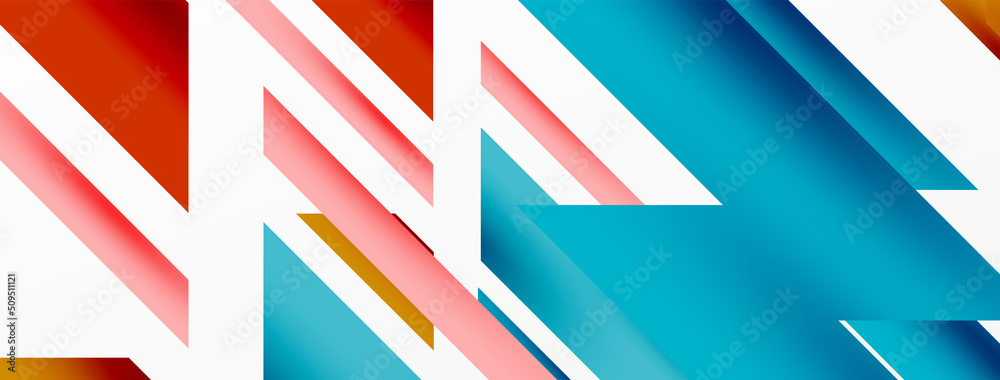 Dynamic lines background. Wallpaper for concept of AI technology, blockchain, communication, 5G, science, business and technology