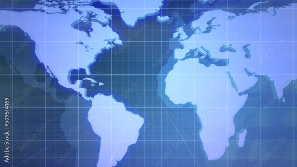Global map with grid pattern in news studio, business, corporate and news style background Global map with grid pattern in news studio, business, corporate and news style background