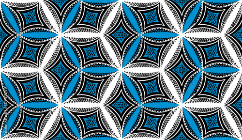 Geometric ethnic pattern seamless flower color. seamless pattern. Design for fabric,curtain,background,carpet,wallpaper,clothing,wrapping,Batik,mandalas,fabric,Vector illustration. pattern style.
