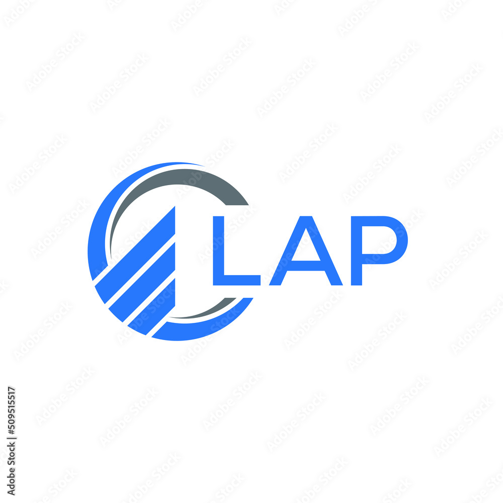 LAP Flat accounting logo design on white background. LAP creative initials Growth graph letter logo concept. LAP business finance logo design. LAP Flat accounting logo design on white background. LAP creative initials Growth graph letter logo concept. LAP business finance logo design.