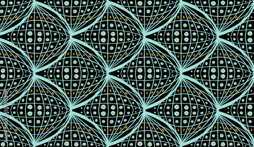 Geometric ethnic pattern seamless flower color. seamless pattern. Design for fabric,curtain,background,carpet,wallpaper,clothing,wrapping,Batik,mandalas,fabric,Vector illustration. pattern style.