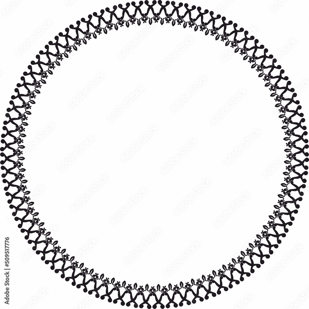 Round frame. Circle Ornamental decorative frame
Round frame. Circle Ornamental decorative frame