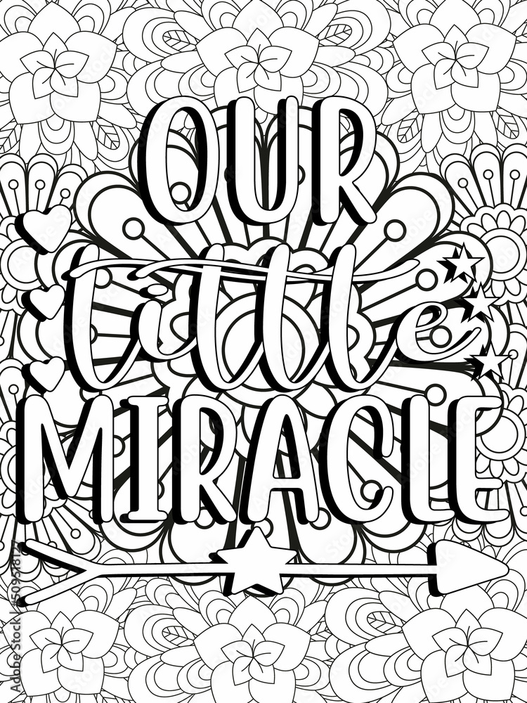 motivational quotes coloring pages design .inspirational words coloring book pages design.