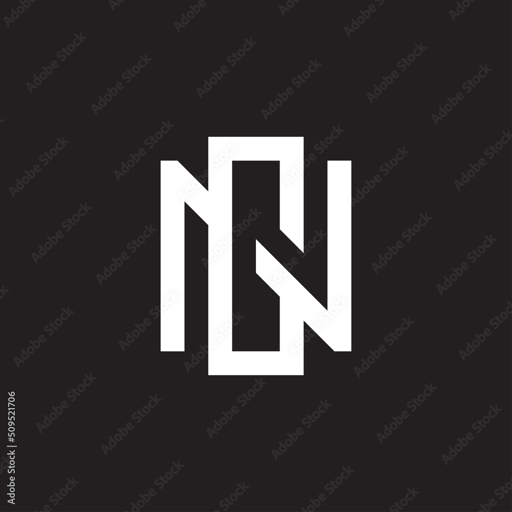 initial letter NG logo simple unique