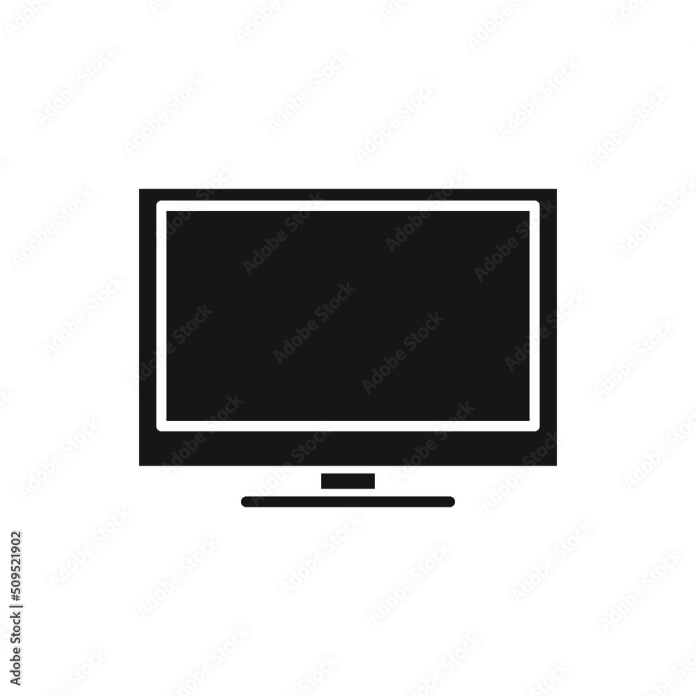 monitor icon vector for website symbol presentation monitor icon vector for website symbol presentation