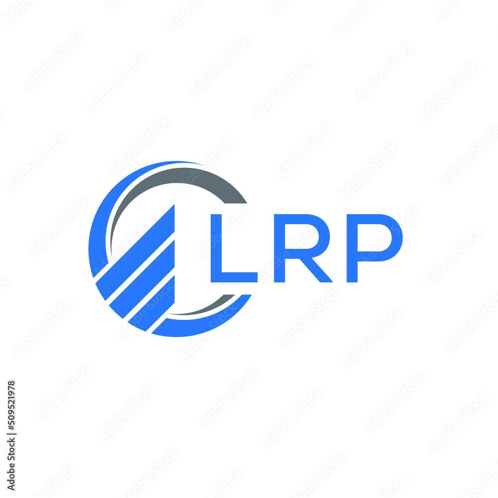 LRP Flat accounting logo design on white background. LRP creative initials Growth graph letter logo concept. LRP business finance logo design. LRP Flat accounting logo design on white background. LRP creative initials Growth graph letter logo concept. LRP business finance logo design.