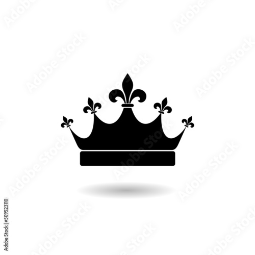 Royal Crown Logo with shadow