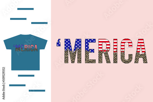 American independence t shirt design