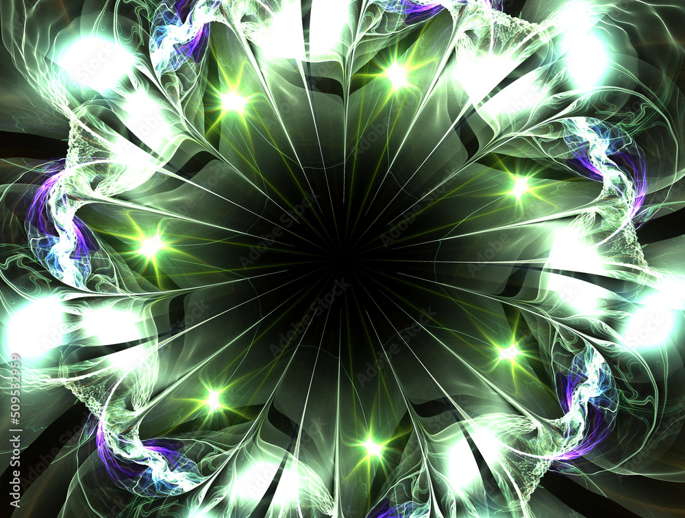 Fototapeta premium Imaginatory fractal abstract background Image