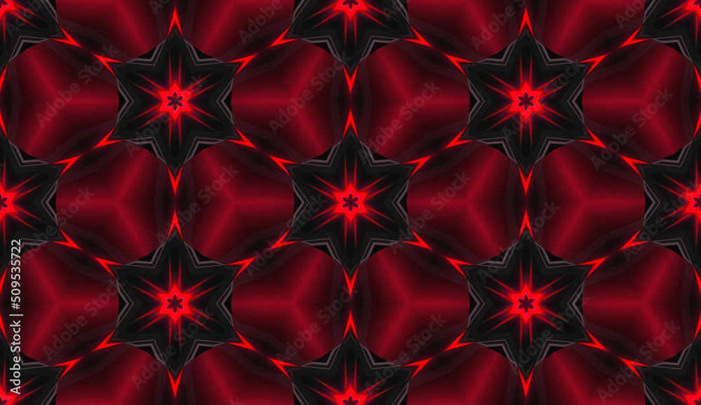 Red And Black Geometric Motion Seamless Background Pattern Red And Black Geometric Motion Seamless Background Pattern
